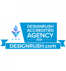 Design Rush award for Accredited Agency 2021