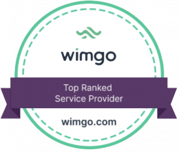 Wimgo award for Top Ranked Service Provider.