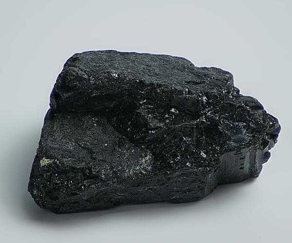 Picture of a black rock.