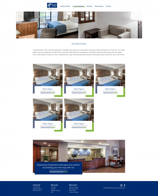 Holiday Inn Express & Suites Carpinteria's suites listing overview page.