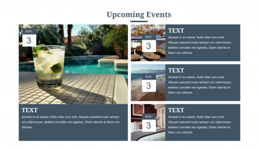 SureStay Santa Monica featured upcoming events block.