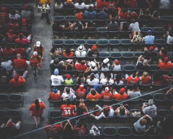 fans at an angles game