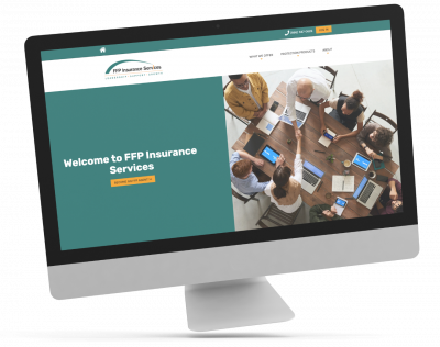 FFP Insurance Services website mockup